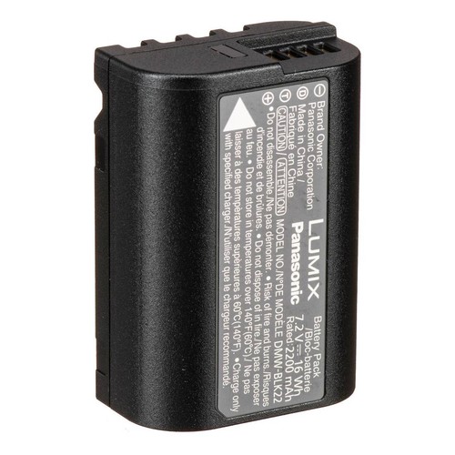 Panasonic dmw blk22 batteria - panasonic,